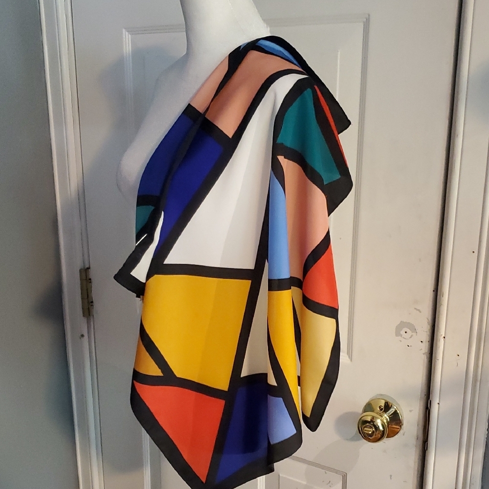 Forever 21 Colorful Geometric Scarf